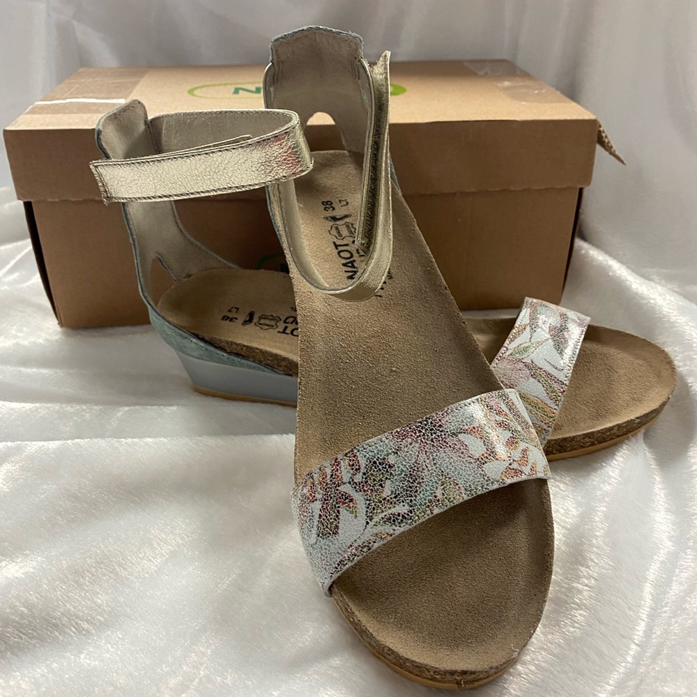 NAOT Pixie Sandals- NIB - Size EU38 (7-7.5 US)